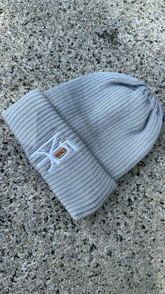 " MERF " BEANIE ( WOLF GRAY)