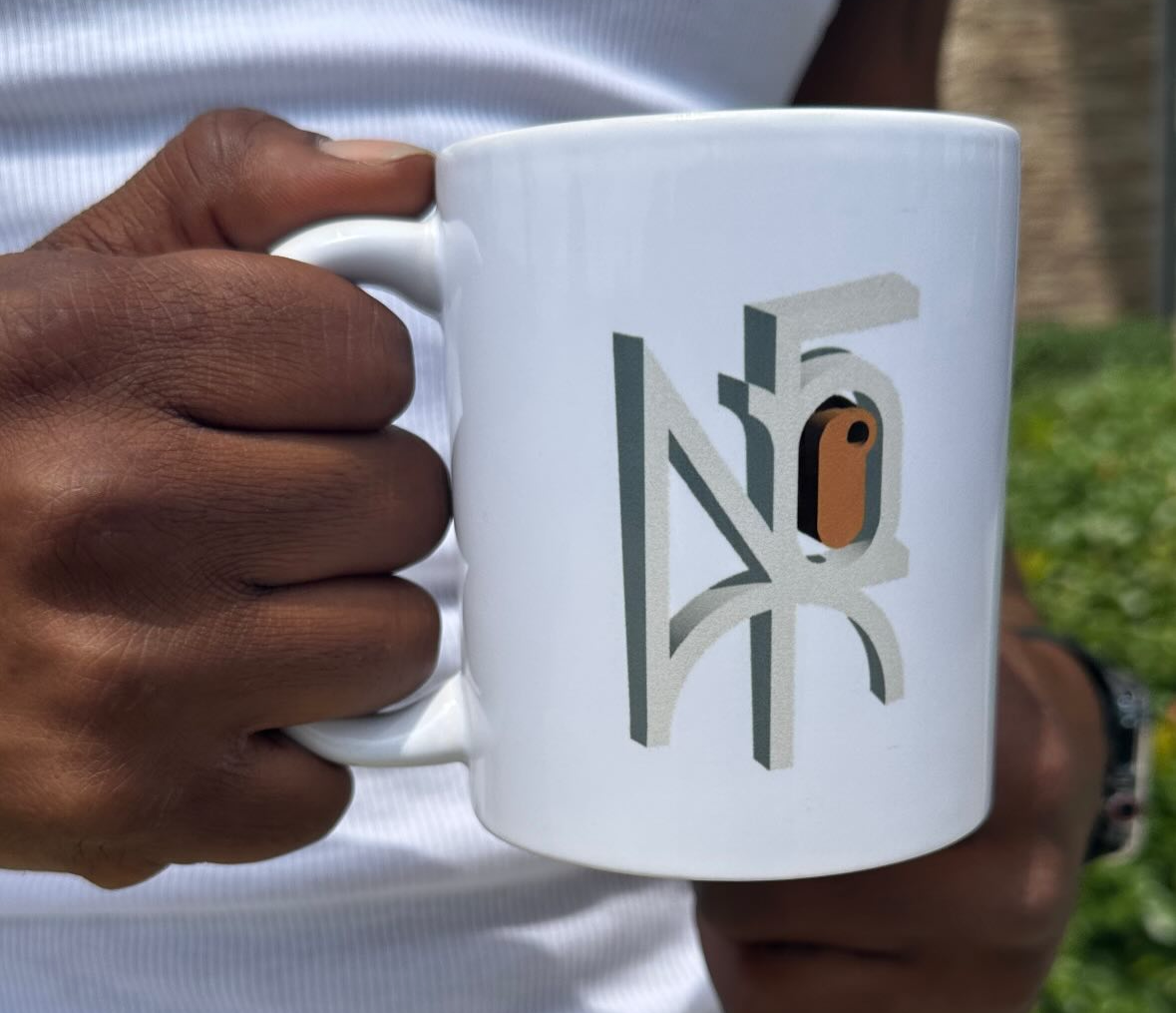 " MERF " MUG (WHITE)
