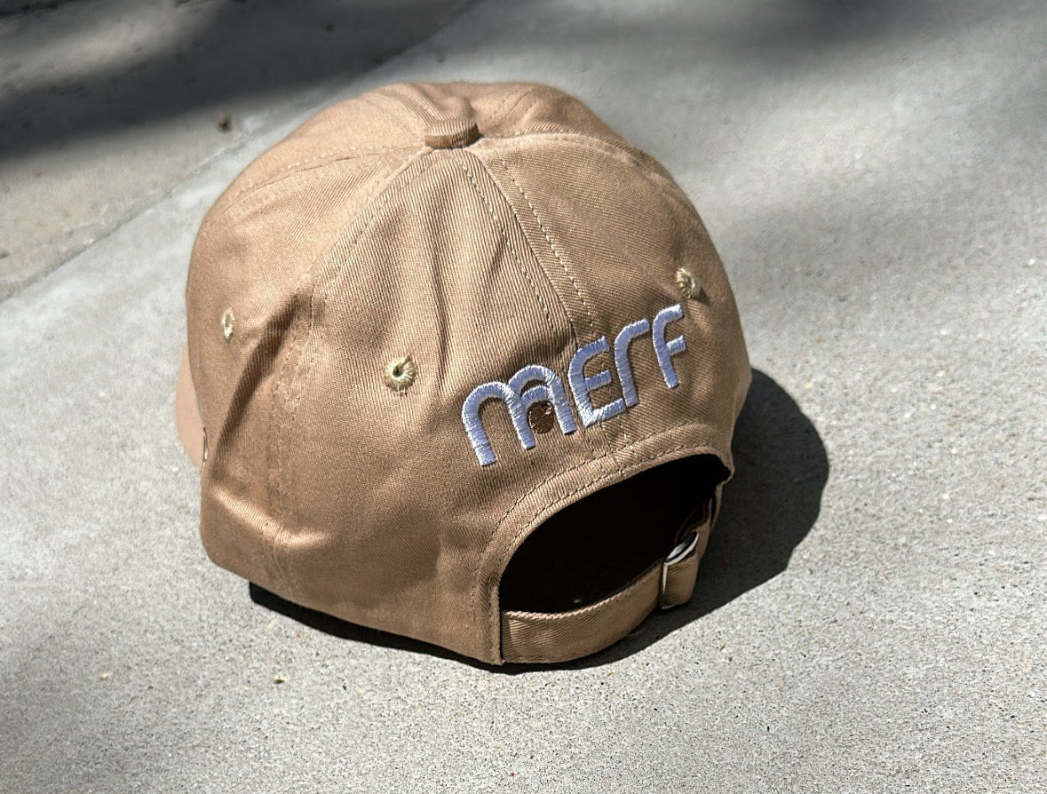 " MERF " BASEBALL CAP (BEIGE)