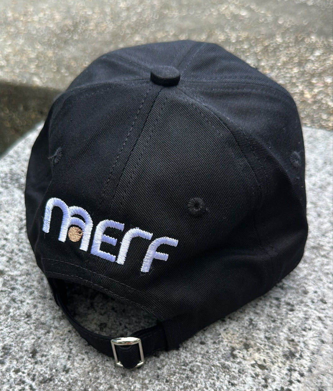 " MERF " BASEBALL CAP (BLACK)