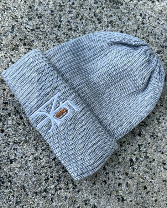 " MERF " BEANIE ( WOLF GRAY)