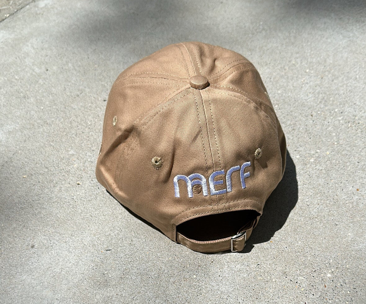 " MERF " BASEBALL CAP (BEIGE)